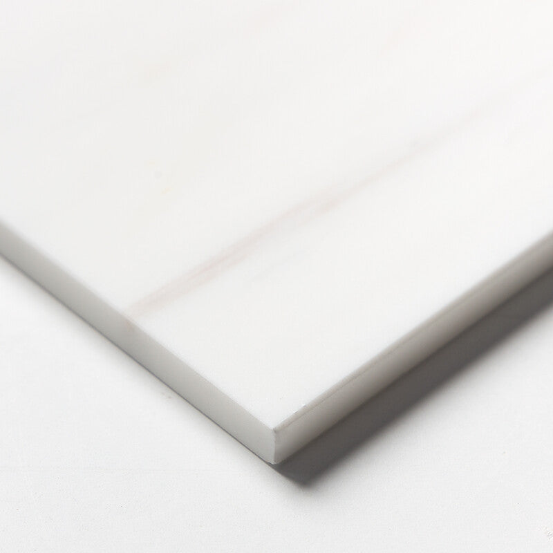 BIANCO DOLOMITI CLASSIC : Rectangle Field Tile (honed | 12"x12"x3/8" | beveled)