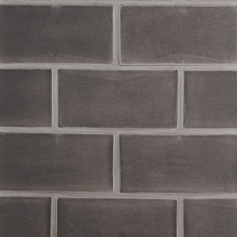 STATUS CERAMIC: Barn Rectangle Field Tile (glossy | 3"x6"x3/8" | beveled)