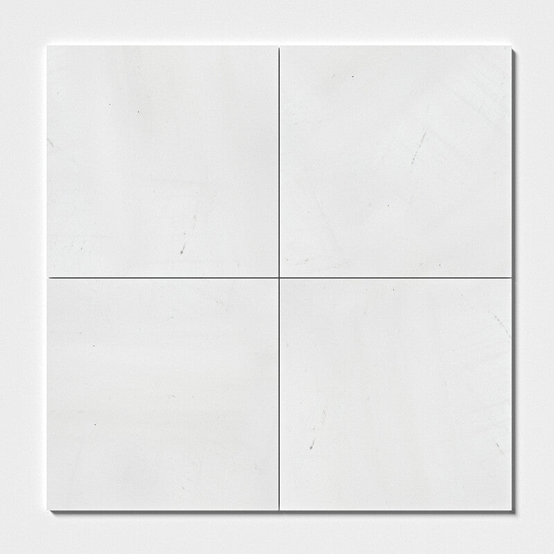 ASPEN WHITE : Square Field Tile (honed | 18"x18"x3/8")