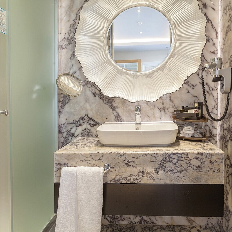 NATURAL REFLECTIONS : Afyon Violet Marble Rectangle Field Tile (polished | 12"x24"x3/8" | straight cut)