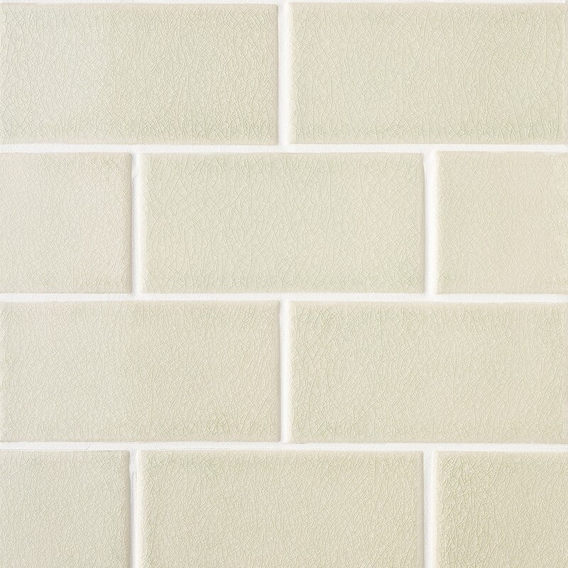 STATUS CERAMIC: Cloud Rectangle Field Tile (multi finish | 3"x6"x3/8" | beveled)