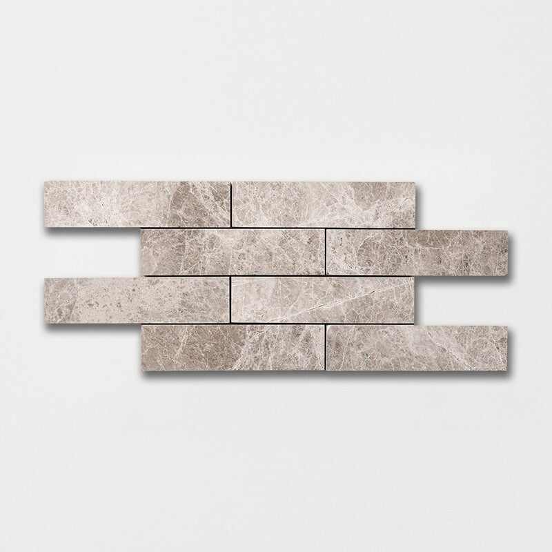 LONG SUBWAY: Rectangle Field Tile (polished | 2"x8"x1/2" | straight cut)