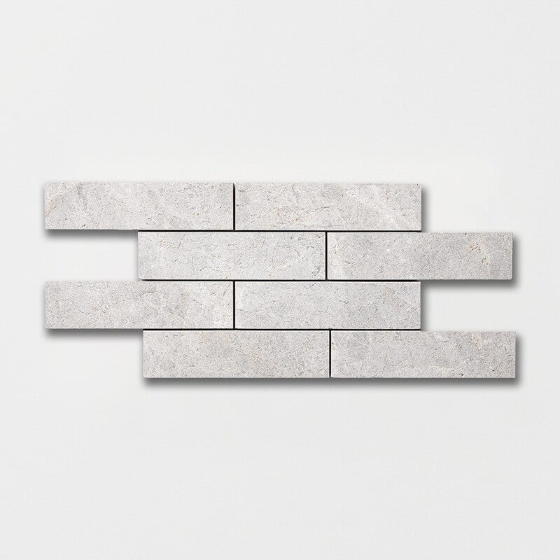 LONG SUBWAY: Rectangle Field Tile (leather | 2"x8"x1/2" | straight cut)