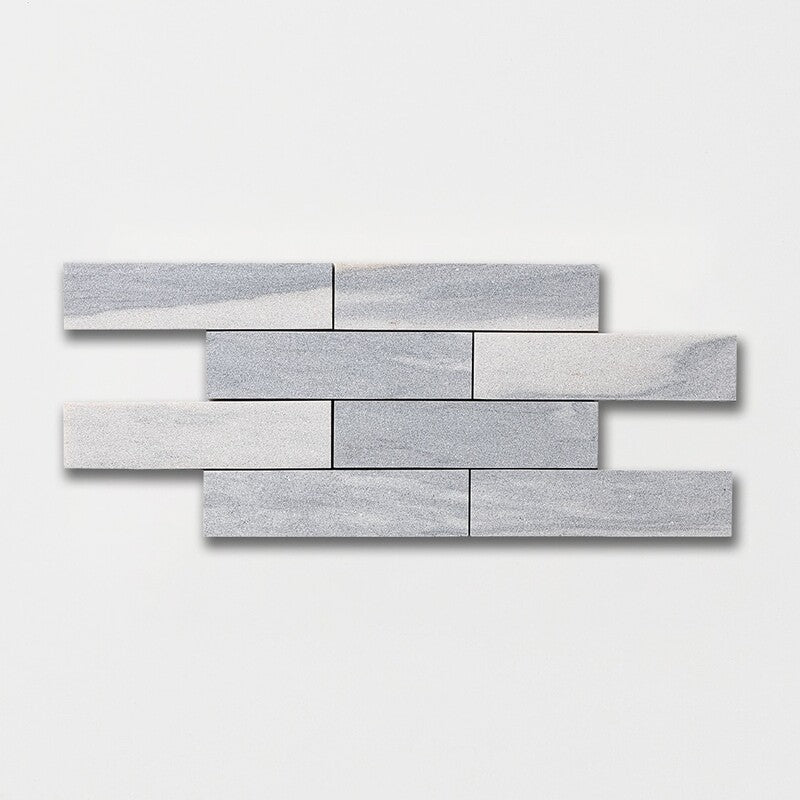 LONG SUBWAY: Rectangle Field Tile (leather | 2"x8"x1/2" | straight cut)