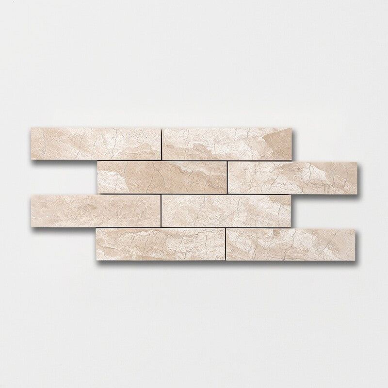 LONG SUBWAY: Rectangle Field Tile (polished | 2"x8"x1/2" | straight cut)