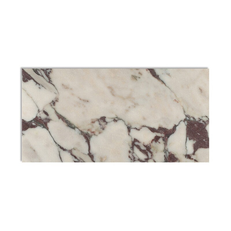 NATURAL REFLECTIONS : Calacatta Viola Classic Marble Rectangle Field Tile (polished | 12"x24"x3/8" | straight cut)