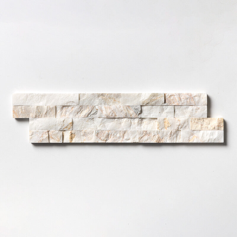 LEDGER STONE : Wall Panel Flat (rock face | 6"x24"x3/4" | straight cut)