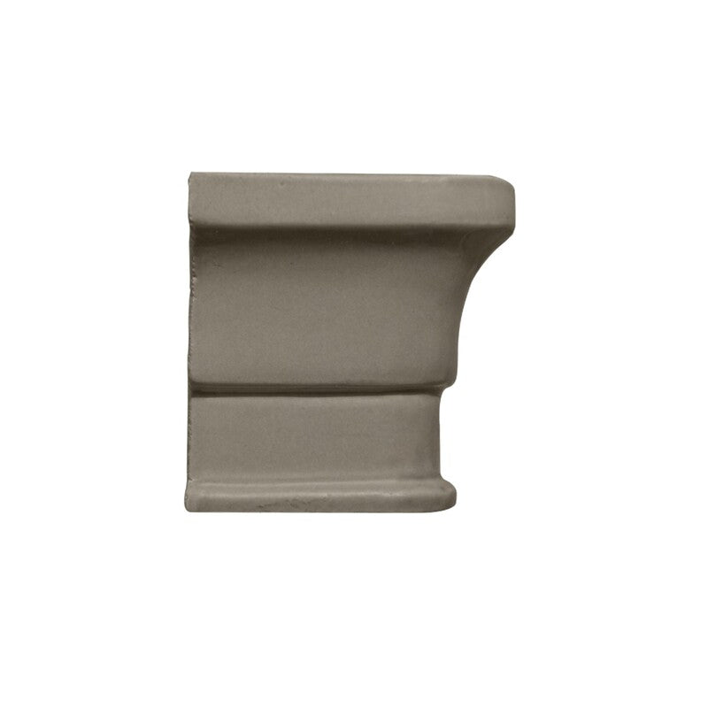BREATHE MORESQUE: Arena Ceramic Rail Molding Corner (glossy | 2"x2"x3/8" | round)