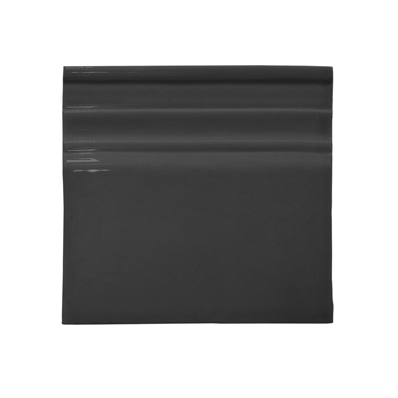 BREATHE MORESQUE: Nocturnal Ceramic Baseboard (glossy | 6"x6"x3/8" | round)