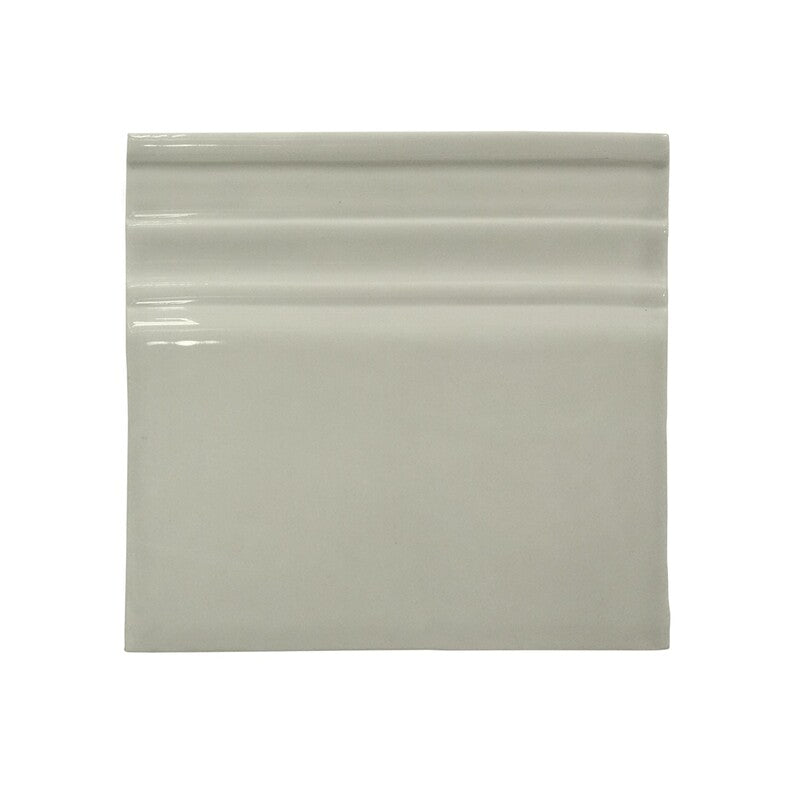 BREATHE MORESQUE: Breathe Ceramic Baseboard (glossy | 6"x6"x3/8" | round)