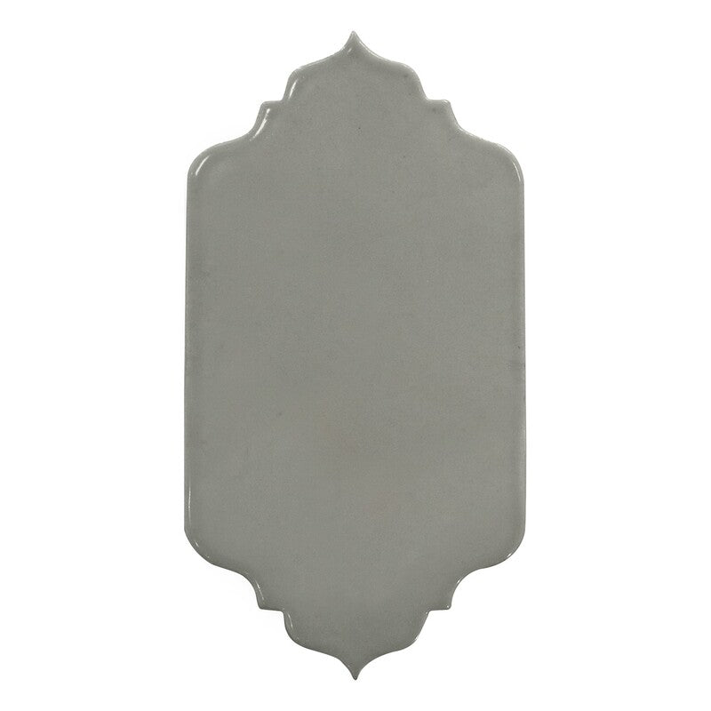 BREATHE MORESQUE: Ambrosia Marbella Field Deco Tile (glossy | 4"x8"x3/8" | round)