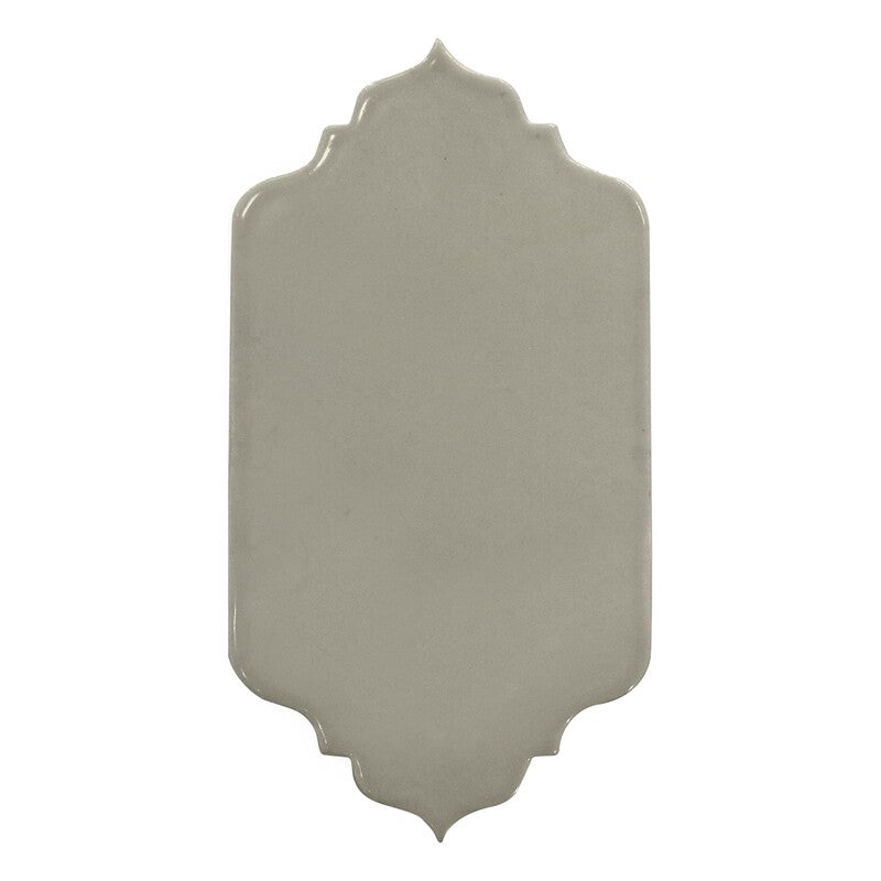 BREATHE MORESQUE: Camino Marbella Field Deco Tile (glossy | 4"x8"x3/8" | round)