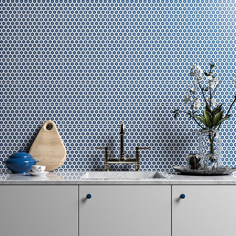 WAGARA CERAMIC: Sakura Square Field Tile (matte | 6"x6"x3/8" | straight cut)