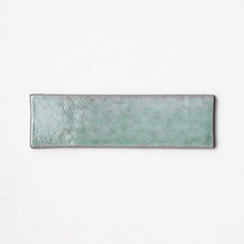 FORTE BRICK STUDIO: Sage Rectangle Field Tile (glossy | 2"x7"x1/4" | straight cut)