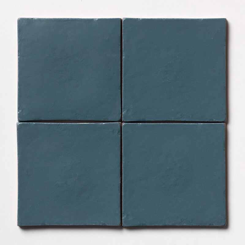 TRACES: Maui Square Glazed Terracotta Field Tile (6"x6"x3/8" | matte)