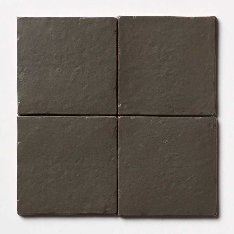 TRACES: Olivin Square Glazed Terracotta Field Tile (6"x6"x3/8" | matte)