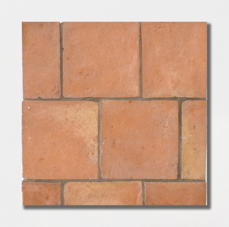 COTTO MED: Red Square Natural Terracotta Field Tile (8"x8"x3/4" | matte)