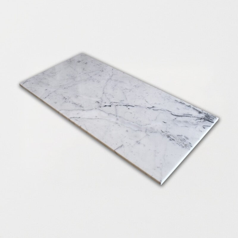 STATUARIETTO : Rectangle Field Tile (polished | 12"x24"x3/8" | straight cut)