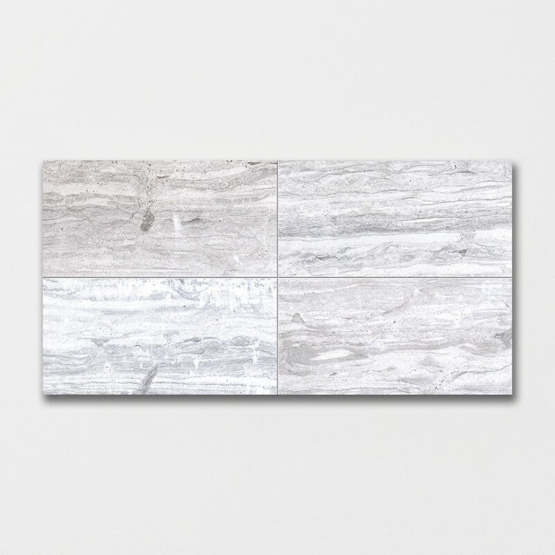 HAISA BLUE : Rectangle Field Tile (honed | 12"x24"x3/8" | straight cut)