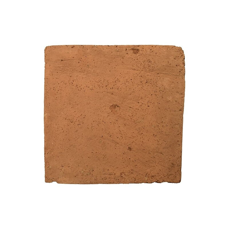 COTTO MED: Red Square Natural Terracotta Field Tile (6"x6"x3/4" | matte)