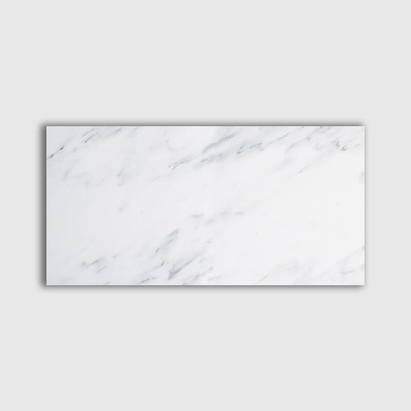 CALACATTA BELLA : Rectangle Field Tile (honed | 12"x24"x3/8" | straight cut)