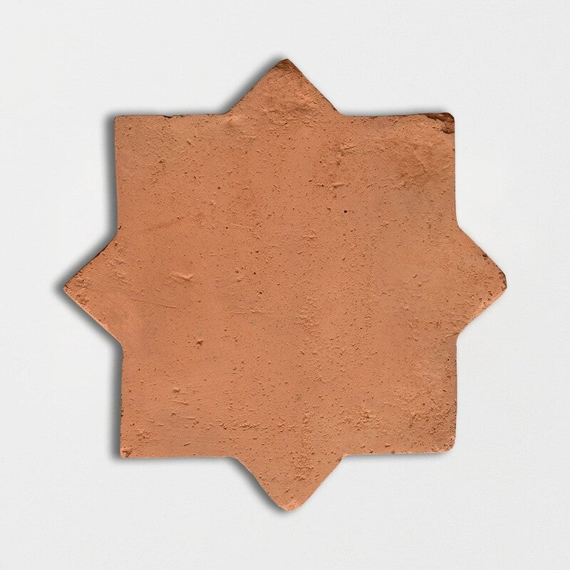 COTTO MED: Red Star Natural Terracotta Field Tile (6"x6"x3/4" | matte)