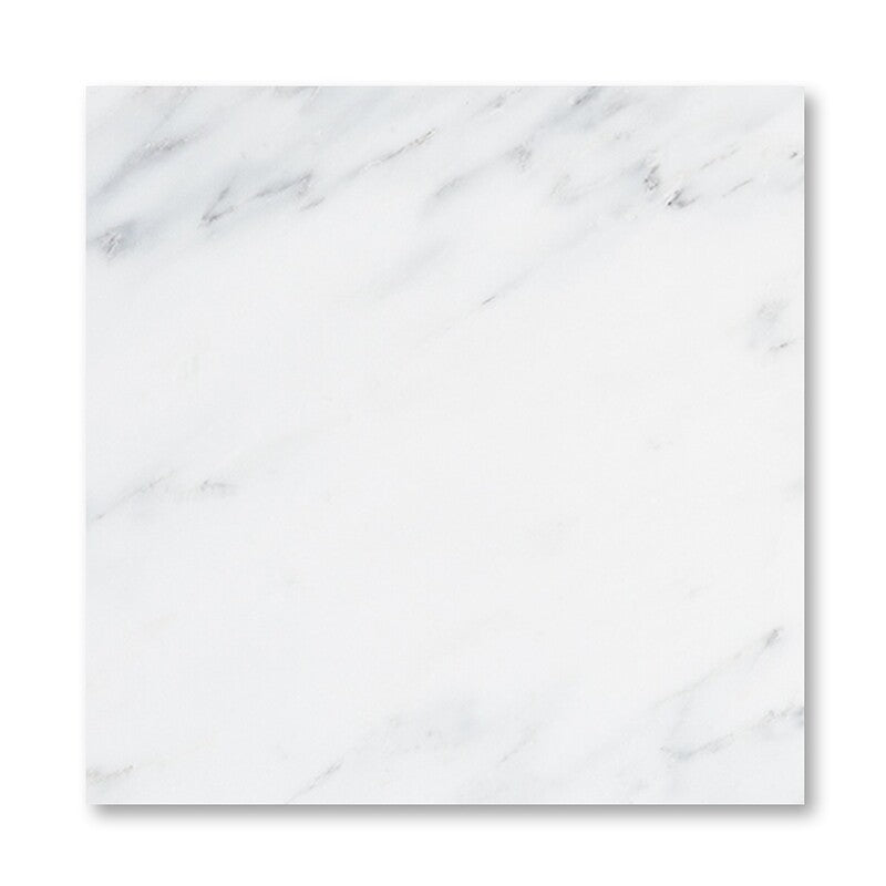 CALACATTA BELLA : Square Field Tile (honed | 18"x18"x3/8" | straight cut)