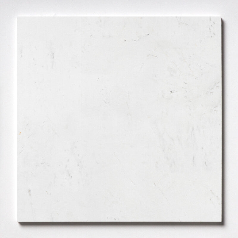 ROYAL WHITE : Square Field Tile (polished | 24"x24"x3/4" | straight cut)
