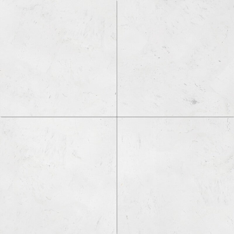 ROYAL WHITE : Square Field Tile (polished | 24"x24"x3/4" | straight cut)
