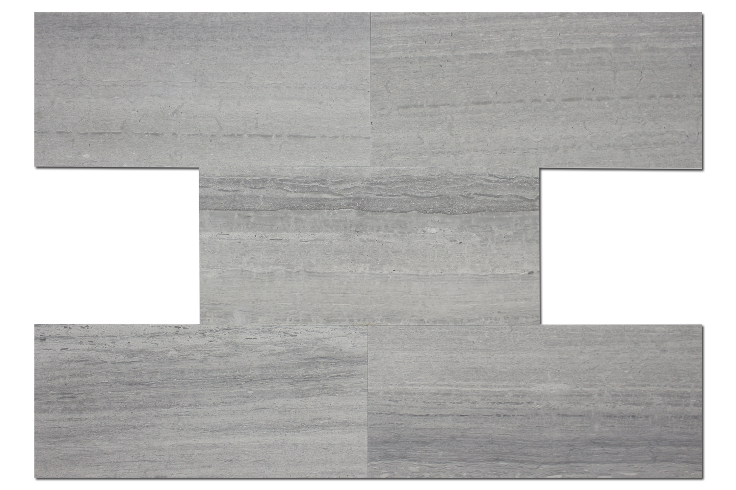 BLUE SAVOY: Marble Rectangle Field Tile (12"x24"x3/8" | honed | eased bevel)