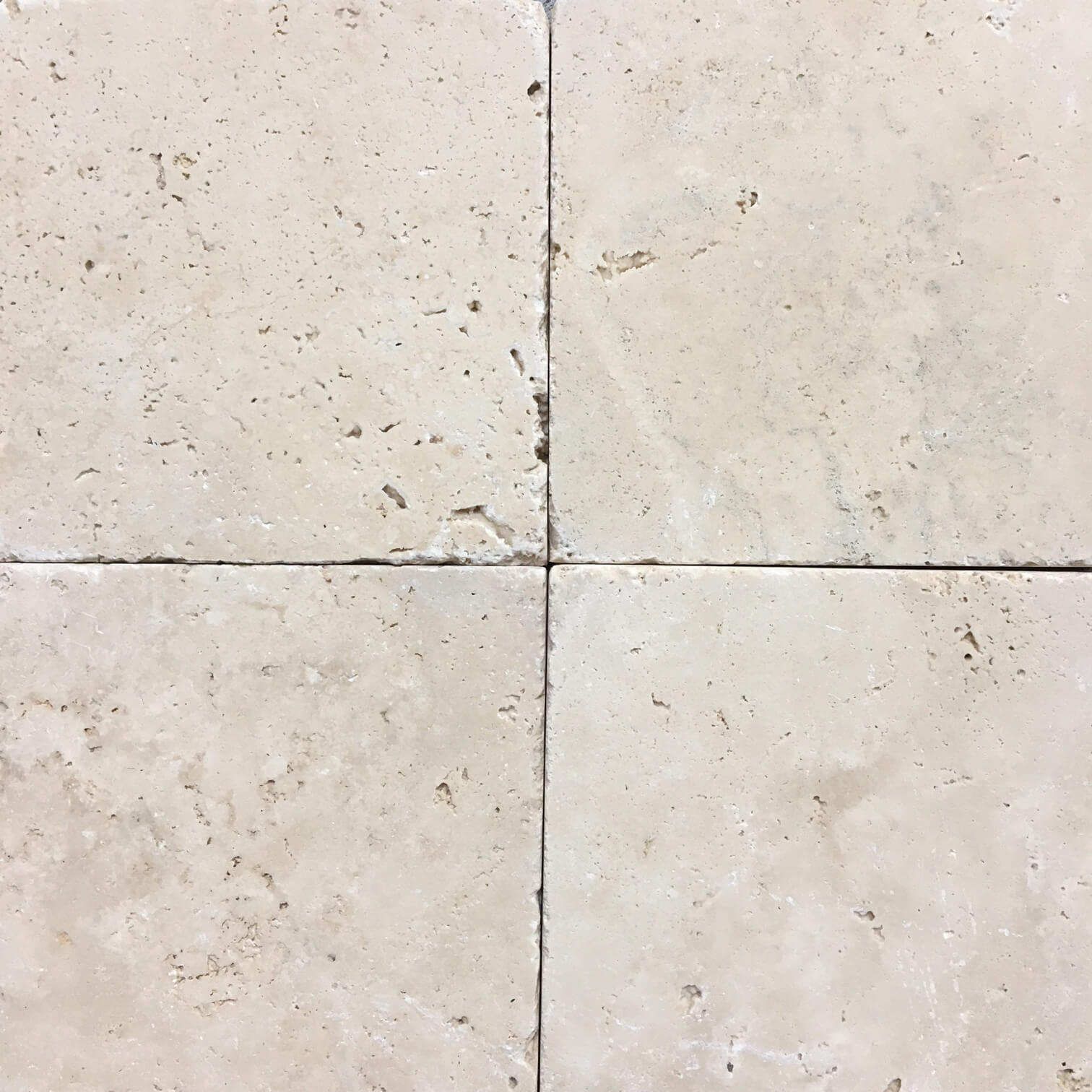 IVORY LIGHT: Travertine Rectangle Field Tile (3"x6"x3/8" | tumbled)