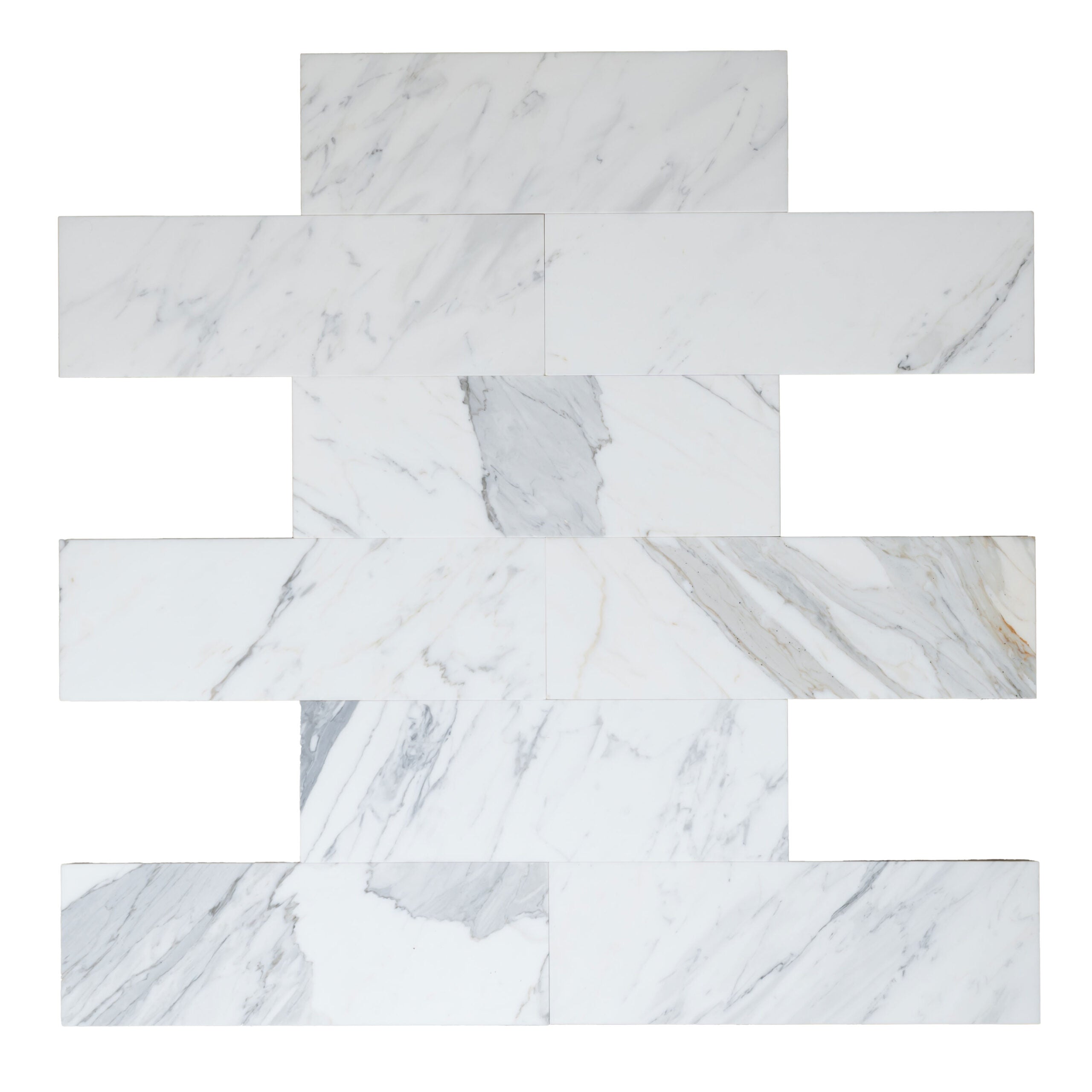 CALACATTA GOLD: Marble Rectangle Field Tile (6"x18"x3/8" | honed)