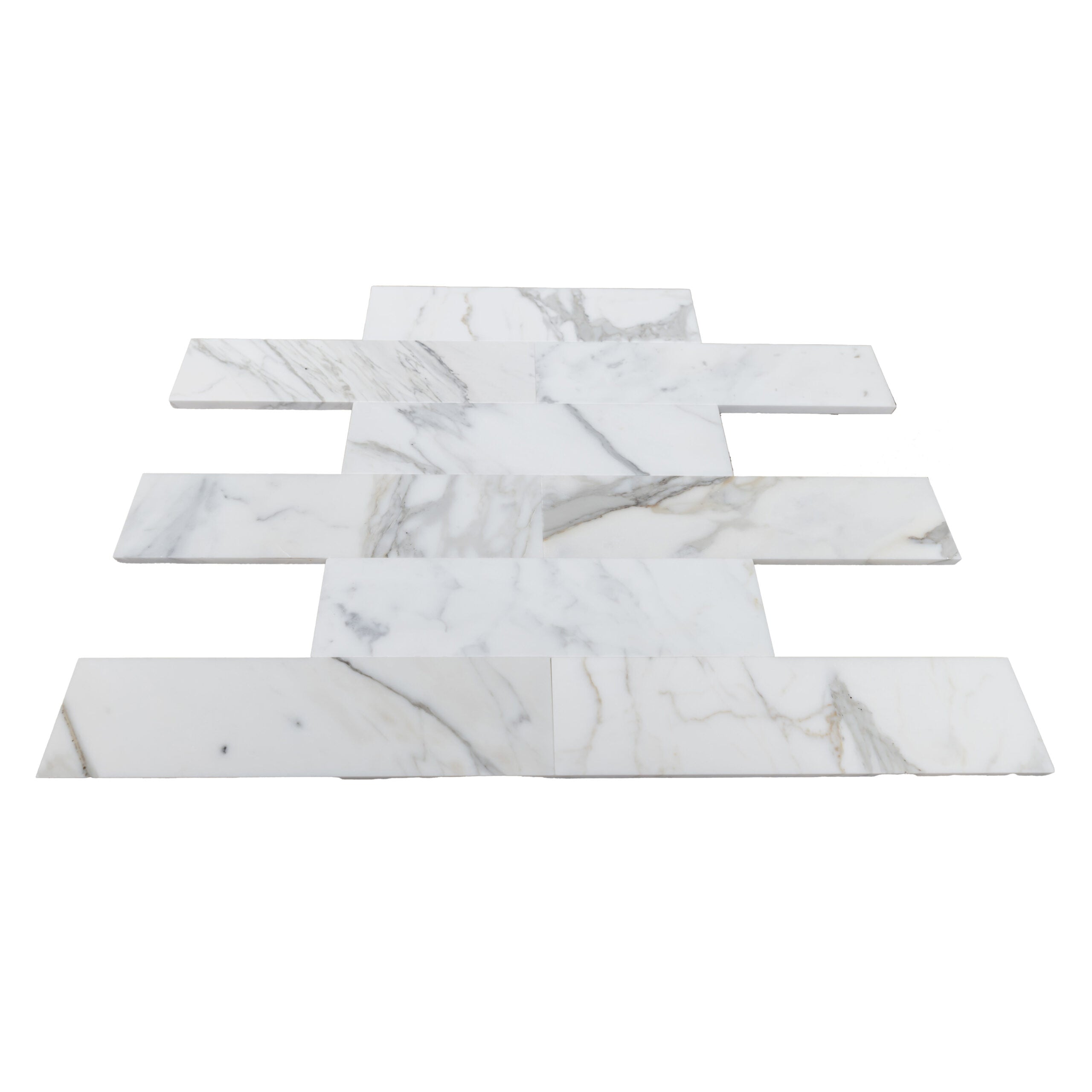 CALACATTA GOLD: Marble Rectangle Field Tile (2 15/16"x12"x3/8" | honed)