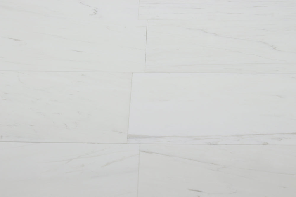 VOLAKAS: Marble Rectangle Field Tile (12"x24"x3/8" | honed | eased)