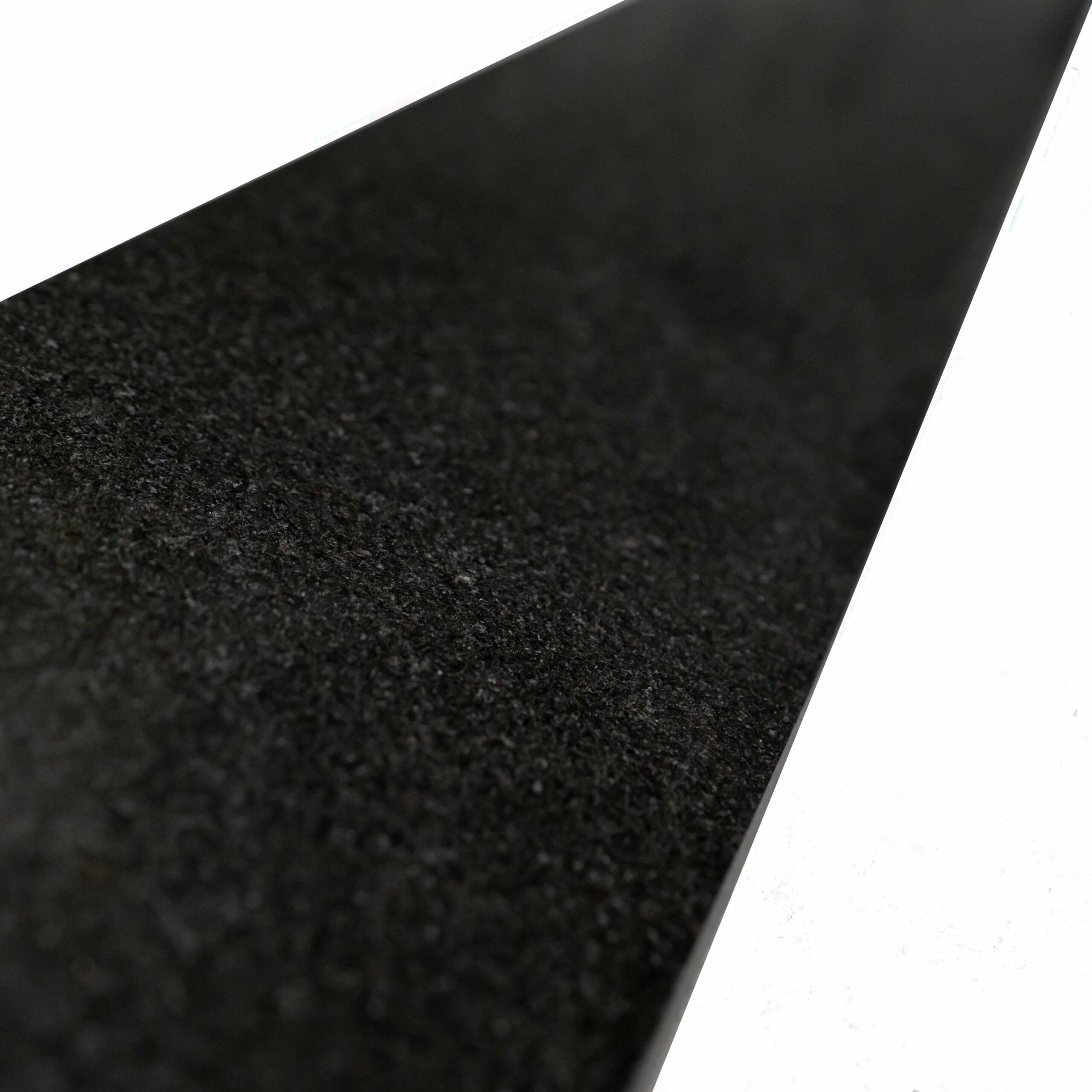 ABSOLUTE BLACK: Granite Sill Tile Accessory (6"x74"x5/8" | polished | double bevel)