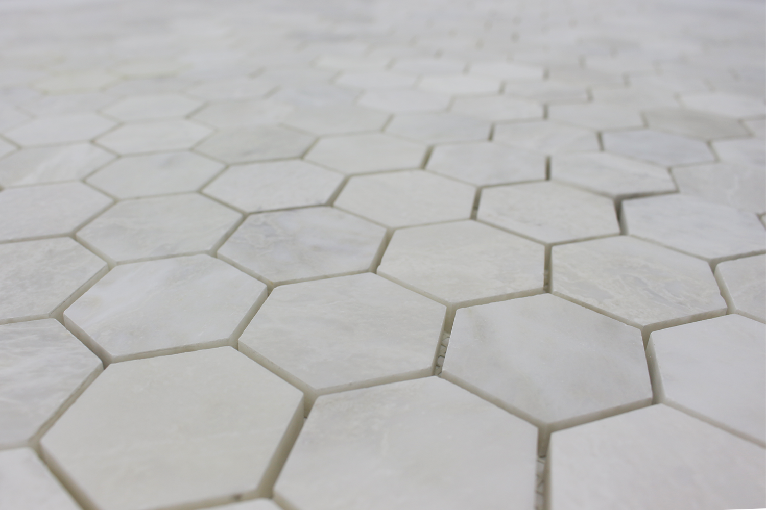 ICEBERG: Marble 2" Honeycomb Mosaic (12"x12"x3/8" | honed)