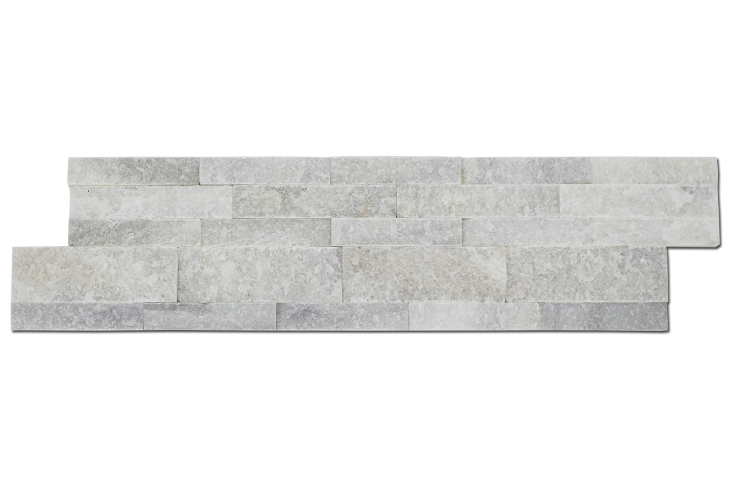 MARMARA: Marble Ledgestone Wall Panel (6"x24"x3/4"-1" | splitface | chiseled)