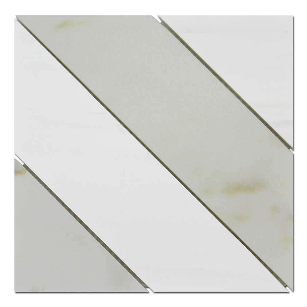 BIANCO VENATO: Calacatta Olive Marble & Dolomite Artisan Mosaic (6"x8"x3/8" | polished)