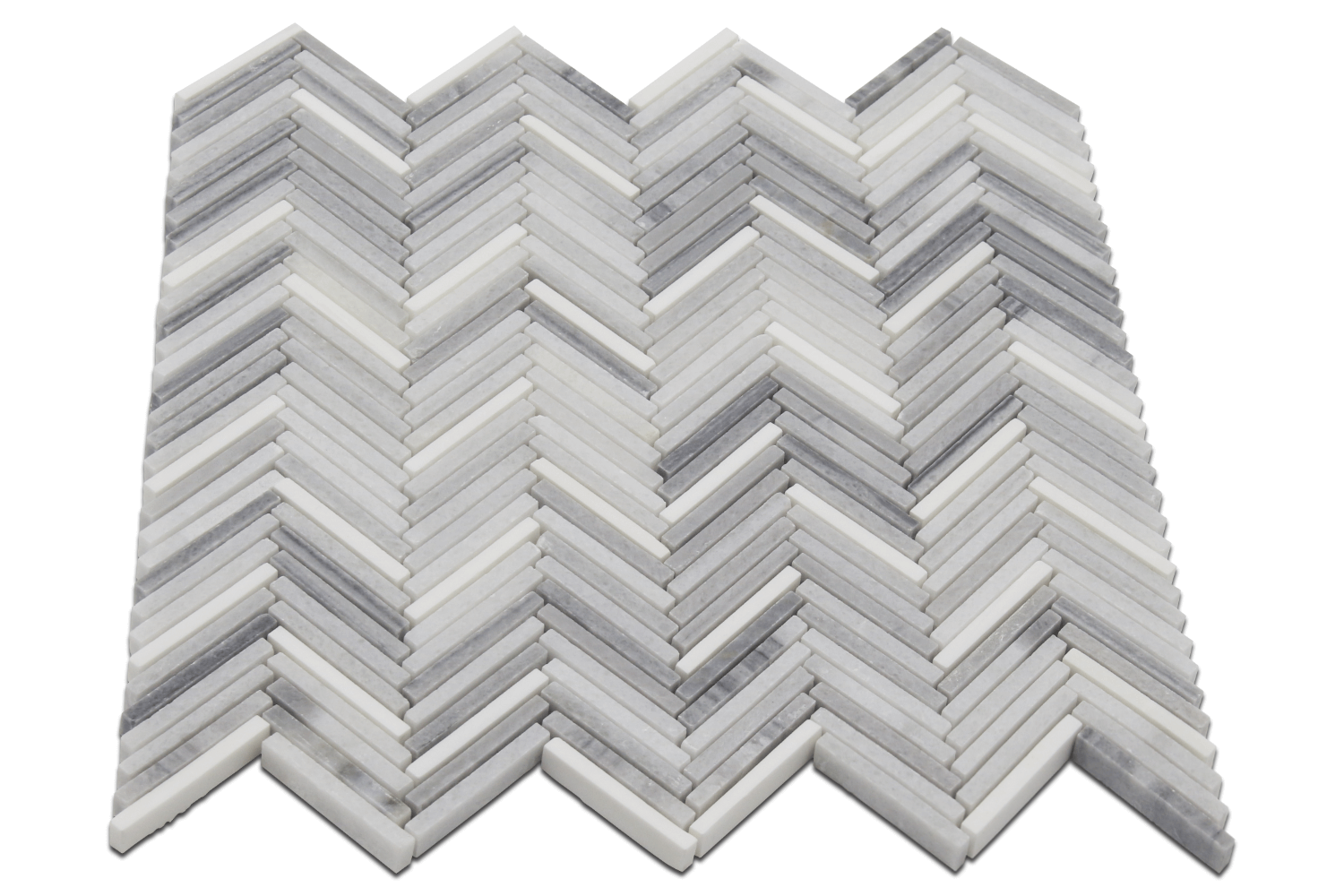 BIANCO VENATO: Marmara Dolomite Capri Mosaic (11 5/16"x11 11/16"x3/8" | honed, polished)