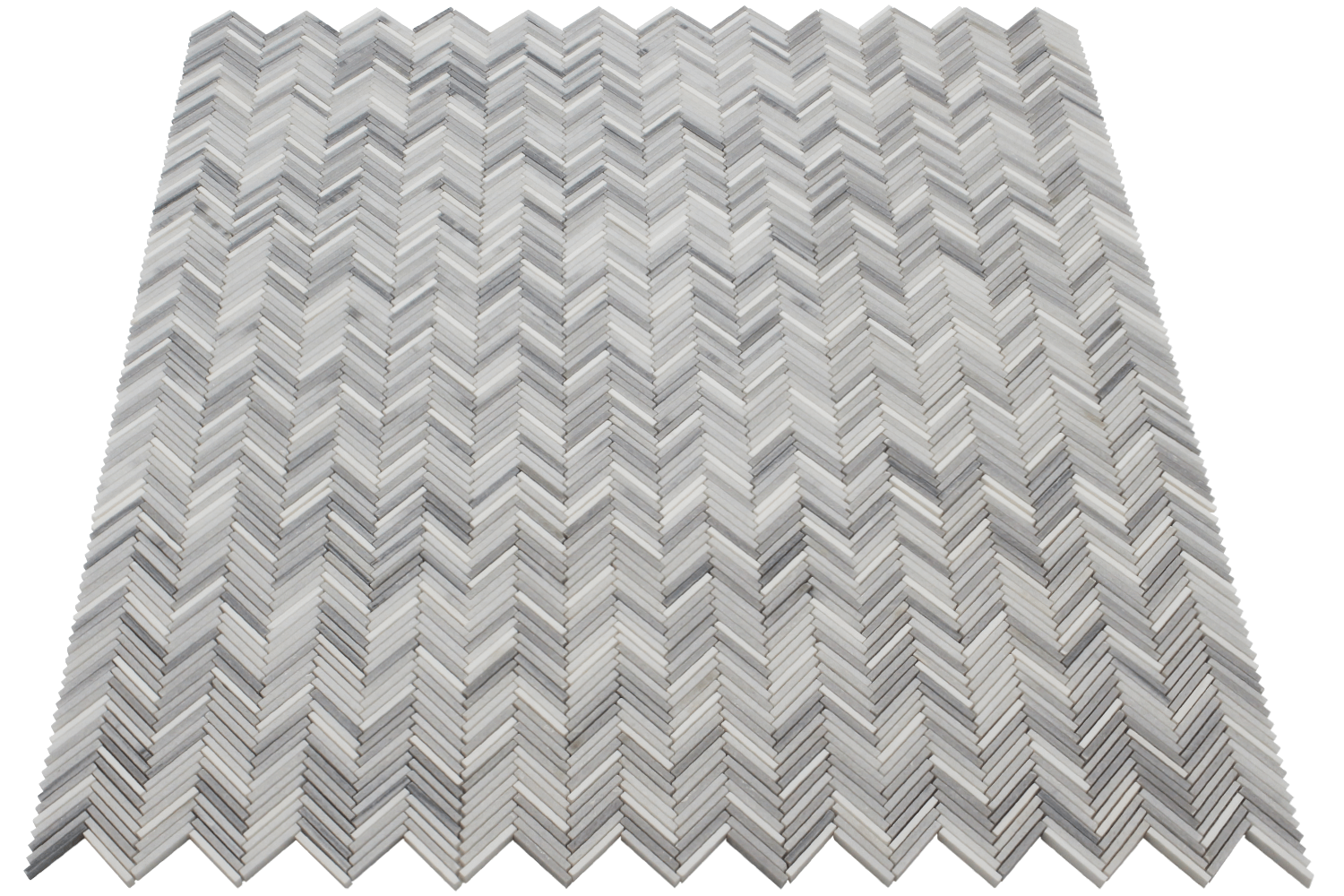 BIANCO VENATO: Marmara Dolomite Capri Mosaic (11 5/16"x11 11/16"x3/8" | honed, polished)