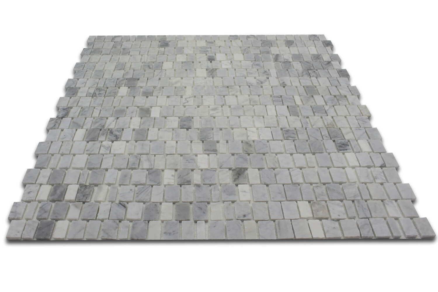 CARRARA: Marble Scarpa Mosaic (12"x12"x3/8" | honed | broken)