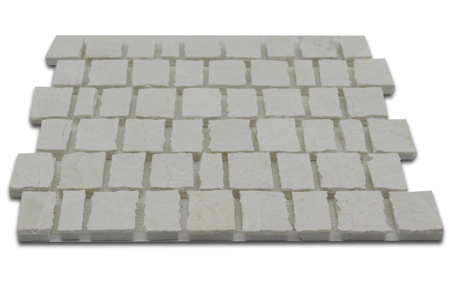 VANILLA: Marble Scarpa Mosaic (12"x12"x3/8" | honed | broken)