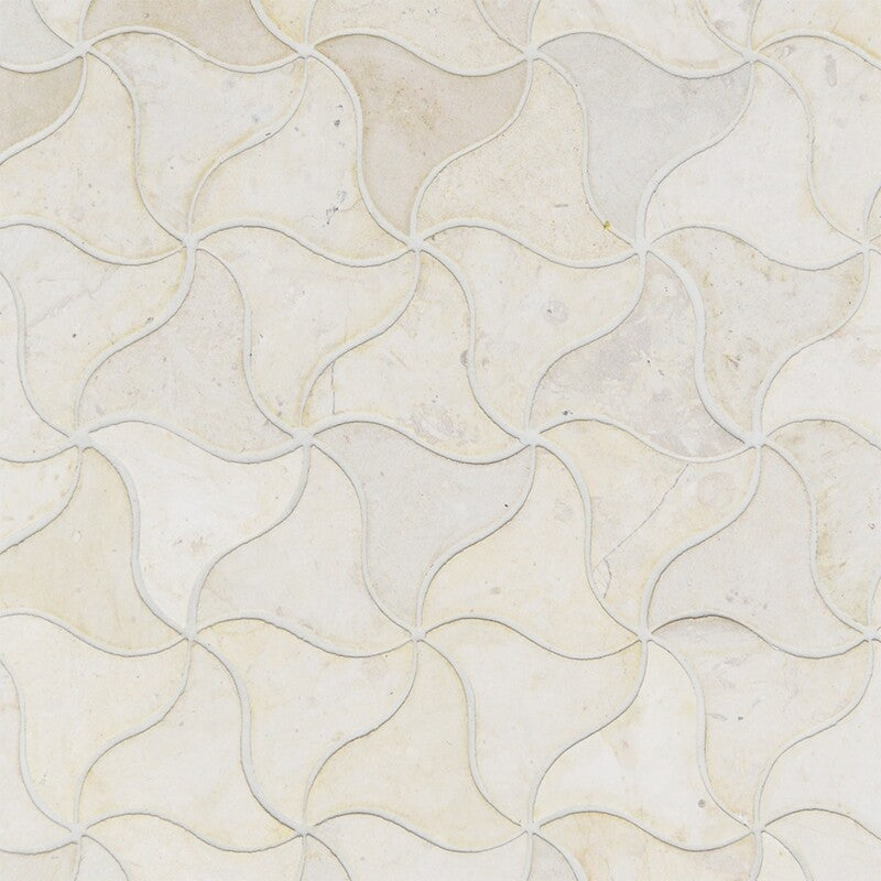 BABA CHIC: Bizerte Mosaic (honed | 11"x11"x5/8" | straight cut)