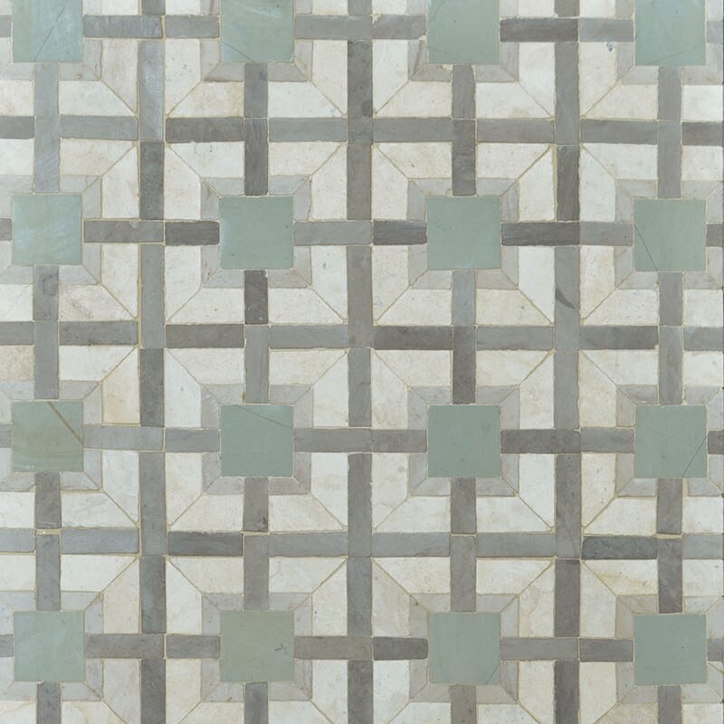 BABA CHIC: Esma Mosaic (honed | 10"x10"x1/4" | straight cut)