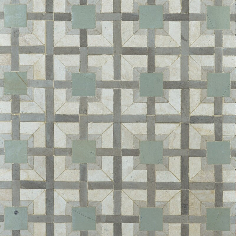 BABA CHIC: Esma Mosaic (honed | 10"x10"x1/4" | straight cut)