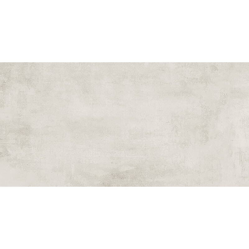 RUNWAY PORCELAIN: Blanc Concrete Rectangle Field Tile (honed | 18"x36"x5/16" | straight cut)