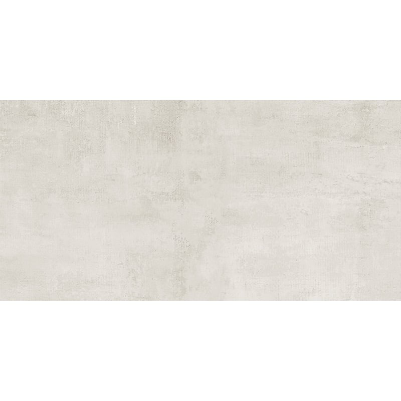 RUNWAY PORCELAIN: Blanc Concrete Rectangle Field Tile (honed | 12"x24"x5/16" | straight cut)