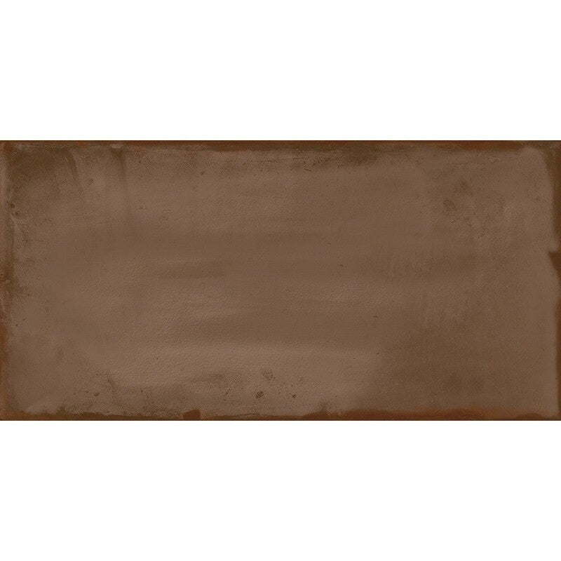 BELLA MURO CERAMIC: Brown Rectangle Field Tile (matte | 4"x8"x9/32" | beveled)