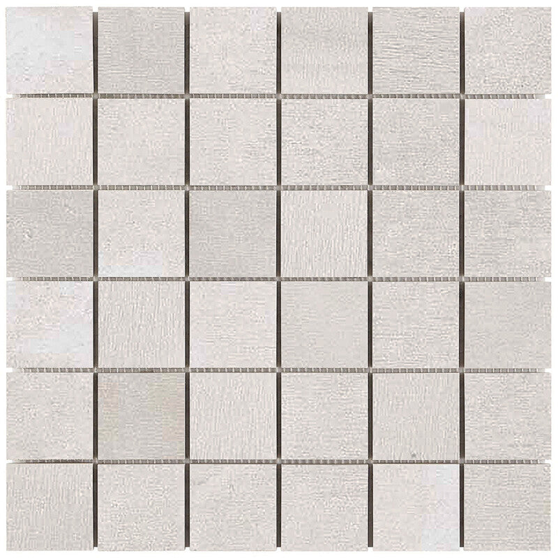 RESIDE PORCELAIN: Beige 2X2 Straight Stack Mosaic (honed | 12"x12"x5/16" | rectified)