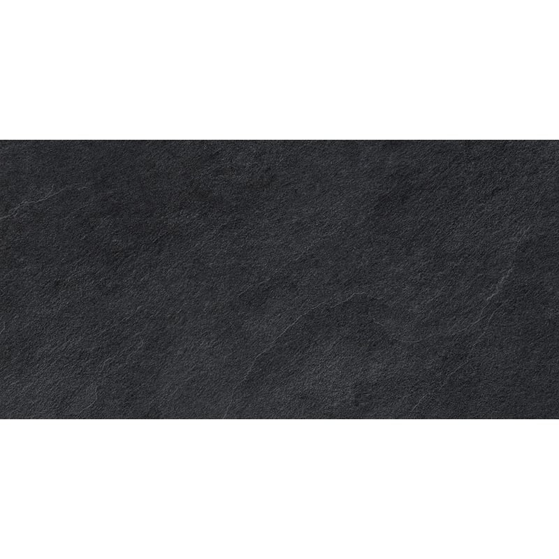 WATERFALL PORCELAIN: Dark Flow Stone Rectangle Field Tile (natural | 12"x24"x3/8" | rectified)